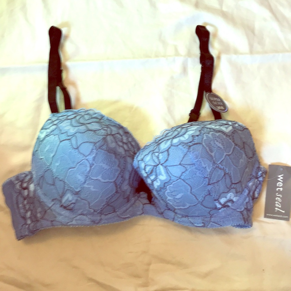 Blue Lace bra